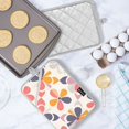 thumbnail image 5 of Yayeee Pot Holders Kitchen Heat Resistant with Pocket 7"x9.8" Cotton Oven Cooking Hot Pads, Purple Retro Flower, 5 of 7