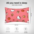 thumbnail image 5 of Hello Kitty Throw Pillow Cover Decoration Pillow Case Cushion for Home Sofa Couch Queen Size 20x30 Inch, 5 of 7