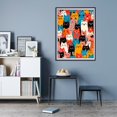 thumbnail image 7 of Diamond Art Kit for Adults, Colorful Cat Pattern Art Design Diamond Painting for Adults Beginners, DIY Diamond Art Painting Kits, 5D Diamond Painting Crafts for Home Decor 12x16 Frameless, 7 of 7