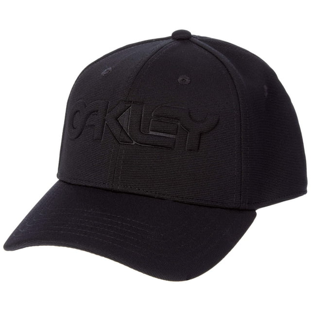 Oakley Men's 6 Panel Stretch Embossed Adjustable Snapback Hats