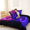 thumbnail image 4 of Erosebridal Boys Gamer Queen Comforter Set,Young Man Video Games Bedding Comforter Set For Gamepad Gaming Lovers,Reversible Black 3pcs, 4 of 7