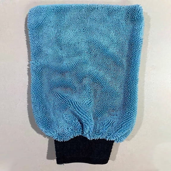 MMJ Car Washing Mitt Microfiber Scratch Free Absorbent Cleaning Glove Vehicle Window Furniture Wiping Towel