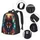 thumbnail image 2 of Disketp Mystic Wolf Dreamcatcher Mochila Minimalista de Gran Capacidad, Mochila de Viaje para Escuela, Trabajo o Uso Diario, 2 of 6
