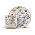 thumbnail image 1 of Set De Plato Y Taza Para 4 Personas - Merry Christmas, 1 of 3