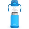 thumbnail image 4 of Thermos Biberon à Paille en Acier Inoxydable Isolé sous Vide 10 Oz, Bleu, 4 of 5
