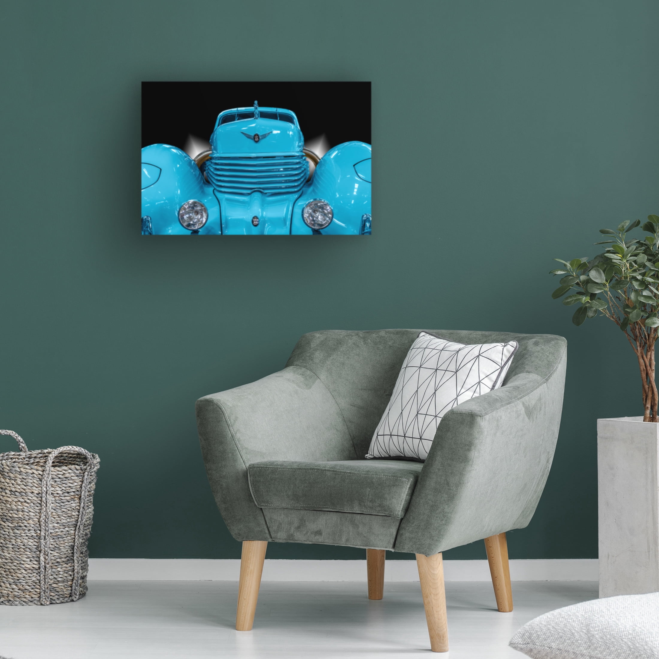 Trademark Fine Art Roland Weber  The Blue Cord Canvas Wall Art