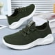 thumbnail image 5 of Zapatillas deportivas de malla transpirables para mujer, informales, con cordones, cómodas, deportivas, a la moda para estudiantes, 5 of 7