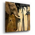thumbnail image 2 of Epic Art 'Mighty Elephant 1' by GraphINC, Acrylic Glass Wall Art, 36"x36", 2 of 8