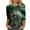 A88 Multicolor, variant on Cadancy Plus Size Mardi Gras Shirts for Women Crew Neck 3/4 Sleeve Loose Trendy Short Sleeve Carnival Tops Holiday Rave Party Casual Graphic Blouse