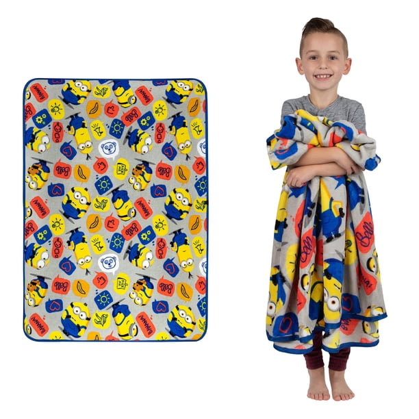 Manta Franco Super Soft Plush Minions de 117 x 152 cm