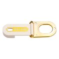 thumbnail image 1 of Elevador de asientos de inodoro con anillo de tracción multifuncional, rotación de 180 °, plegable, de color, para puerta de gabinete, ventana de lavabo, color blanco, 1 of 4