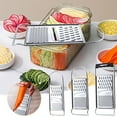 thumbnail image 1 of Stainless Steel Potato Planer, Thickened Multifunctional Shredder, 10-Speed Adjustment, Ergonomic Handle, For Kitchen, Food Prep, Potato Chips, Vegetable Slicer, Commercial Grade, Home Cooking Gear, 1 of 9