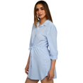 thumbnail image 2 of Vestido camisero Roman Fashion modelo 0848 azul M, 2 of 5