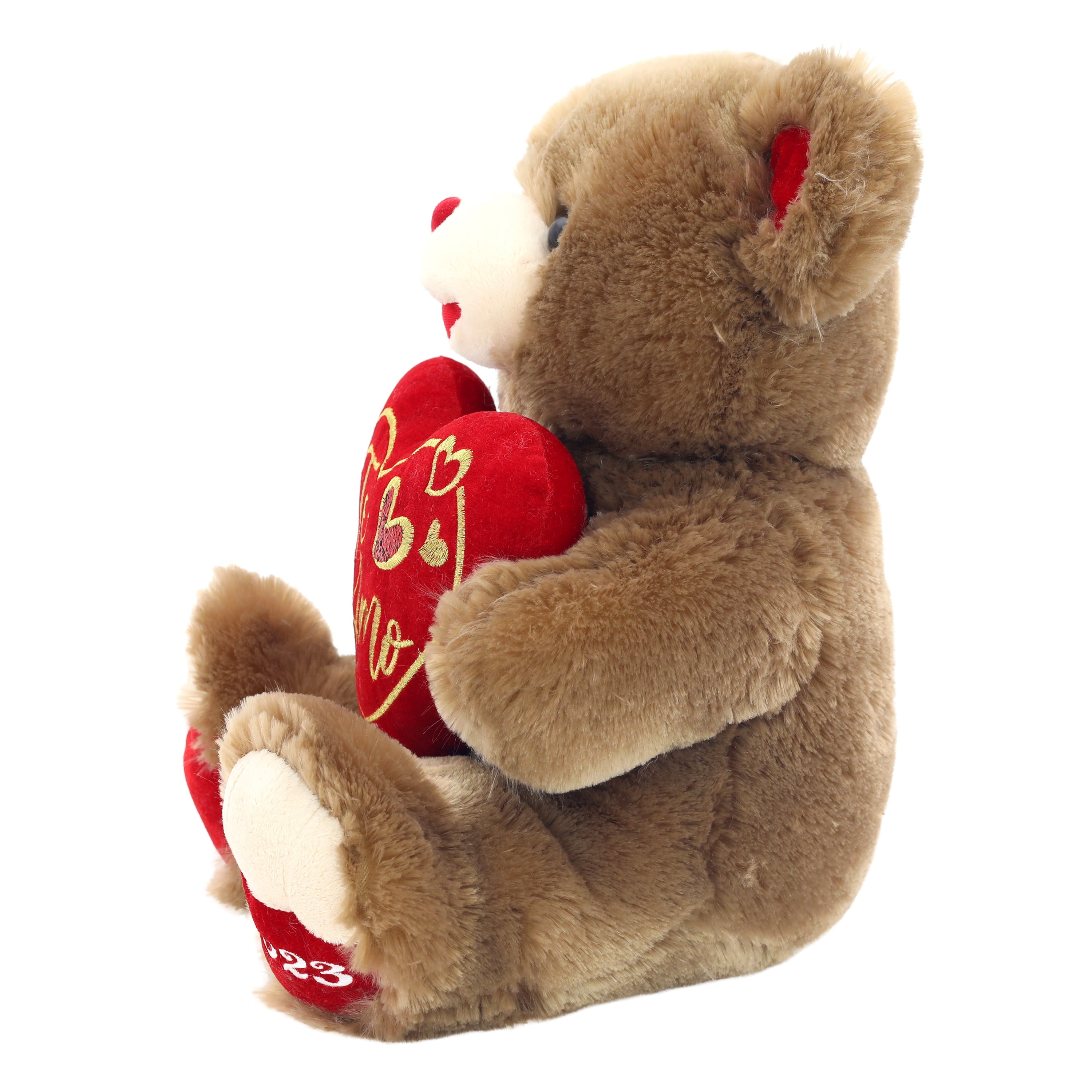Way to Celebrate! Valentine's Day 15in Sweetheart Teddy Bear 2023, Black 