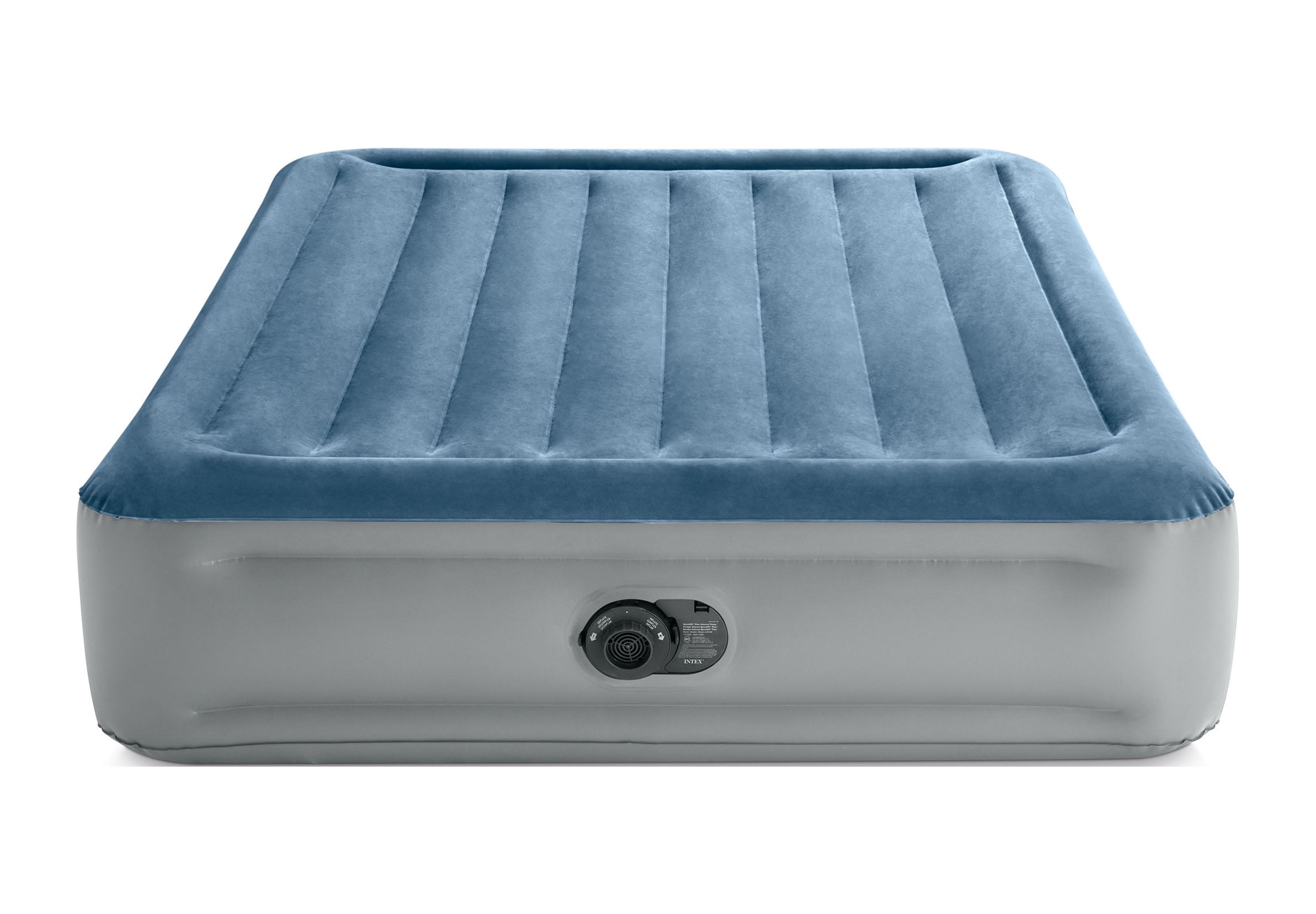 INTEX 15″ QUEEN ESSENTIAL REST DURA-BEAM DELUXE AIRBED MATTRESS WITH BUILT IN PUMP