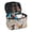 Horse and Flower Pattern, variant on HELLHERO Psychedelic Swirl Pattern Makeup Bag Travel Cosmetic Bag with Brush Slots Cosmetic Storage Handy Gifts for Mom