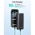 thumbnail image 2 of Cargador portátil DIAMUAR 30000mAh Power Bank con linterna, 2 of 7