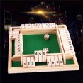 thumbnail image 3 of Traditional Four Sided Wooden 10 Number Pub Bar Board Dice Game For Shut the Box SHIP Deluxe Four Sided 10 Number Shut the Box Board Game Wooden Dice Toy Family Game, 3 of 6