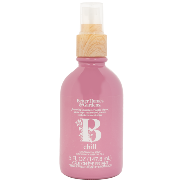Better Homes & Gardens Essential Oil Infused Room Spray, B Chill, 5 oz
