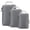 Gray#2, variant on pstuiky Packing Cubes for Suitcases Travel Expandable 3-Piece Set Compression Travel Bags Organizer for Luggage Space-Saving Zipper Design Lightweight Durable Nylon
