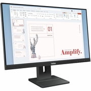 Lenovo ThinkVision E24-40 24" Class Full HD LED Monitor - 16:9 - Raven Black - 23.8" Viewable - In-plane Switching (IPS) Technology - WLED Backlight - 1920 x 1080 - 16.7 Million Colors - 250 Nit - ...