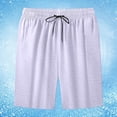 thumbnail image 2 of uikmnh Mens Drawstring Linen Shorts Comfort Stretch Fit Relaxed Everyday Shape Neat Tailored Lines for Weekend Hangouts,S, 2 of 4