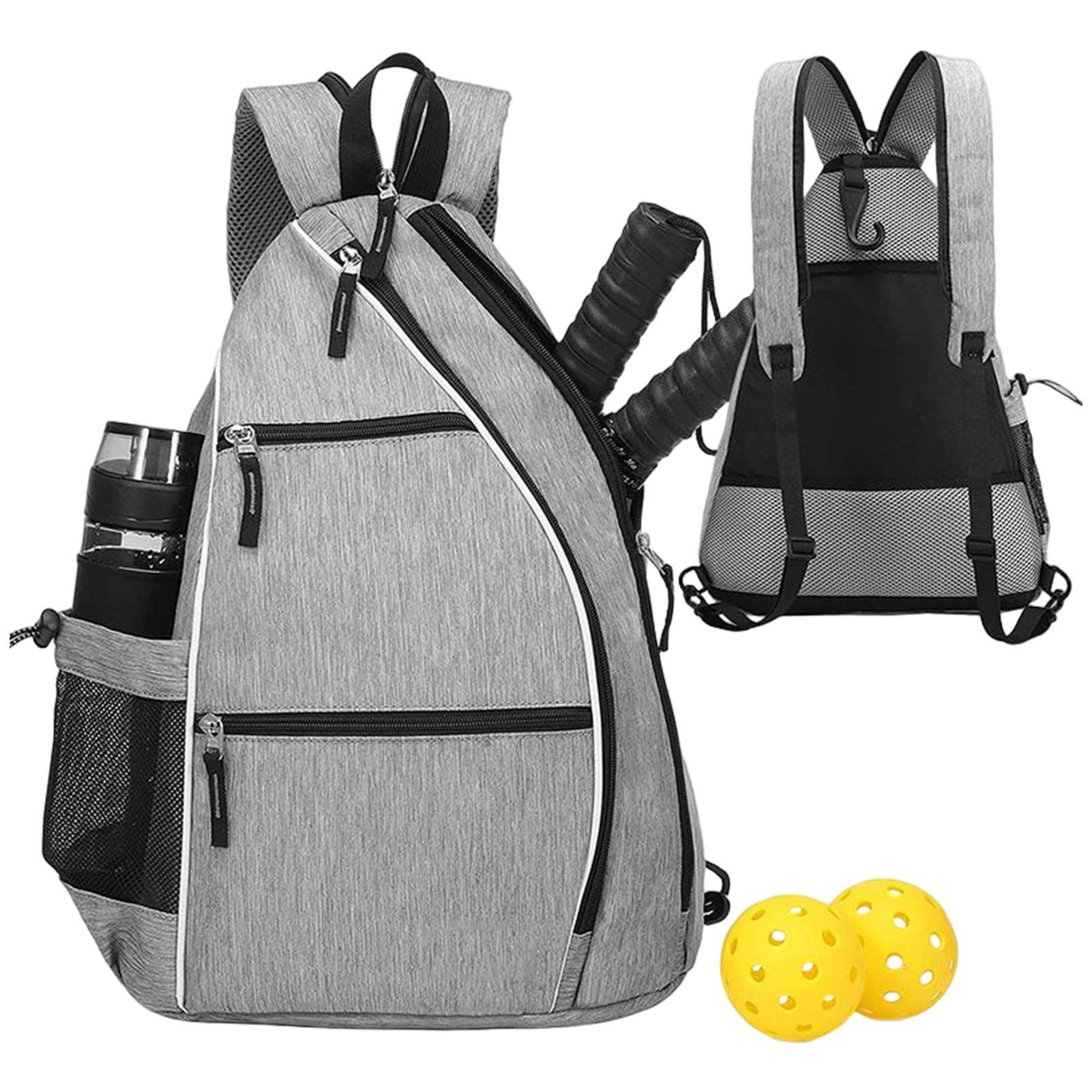 Pickleball Backpack - Adjustable Tennis Bag with Fence Hook - Upgraded ...