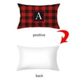 thumbnail image 2 of Seyotauo Christmas Pillowcase Flax Fabric with Lattice Pattern, Hidden Zipper Closure, Hand Washable, for Christmas Decorations Indoor, Christmas Tree Decorations, Living Room Sofa Bedroom, 2 of 8
