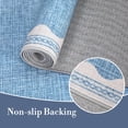 thumbnail image 2 of Scalloped Edge Indoor Area Rug Machine Washable Carpet Boho Area Rug Low Pile Decor Pet Friendly Carpet for Living Room, Home Office, Nursery, 2 of 8