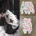 thumbnail image 4 of Ropa quirúrgica para mascotas, ropa para perros, bolsa de cuatro patas, ropa para el vientre, ropa de esterilización de algodón, 4 of 6
