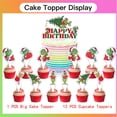 thumbnail image 4 of How the Grinchch Stole Christmas Party Supplies Decor Plates Fans Decorations Honeycomb Centerpieces Cake Toppers, 4 of 6