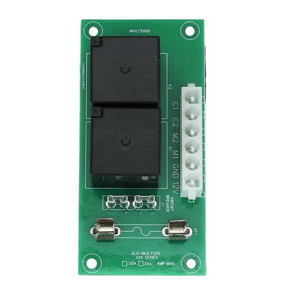 14-1130, RV Slide Out Relay Control Board Perfect Fit High Performance 20 Amps Fuse Easy Installation for Fleetwood 246063 368859