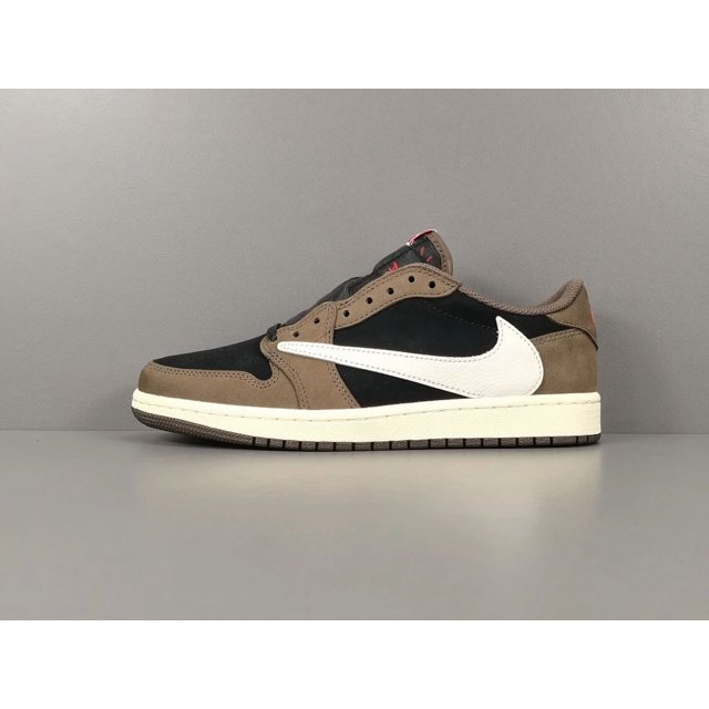 AJ1 Retro Low Travis Sc0tt Mocha Unisex Sneakers CQ4277-001 New