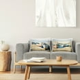 thumbnail image 3 of Stupell Industries Maritime Beach Boats Decorative Printed Throw Pillow, 14 x 20, 3 of 5