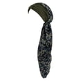 thumbnail image 3 of Bohemian Floral Print Chiffon Headband with Forehead Ruffle and Long Tail for Versatile Boho Hair Accessory for Home and Leisure, 3 of 3