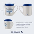 thumbnail image 5 of Taza para Café de 500ml con Frases para Papá LUCKMAN Modelo Dad blanco, 5 of 5