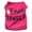 Hot Pink, variant on Fashion Pet Vest for Summer Breathable Comfort with Text Pattern Clothing for Dogs Cats, 34 cm, Blue
