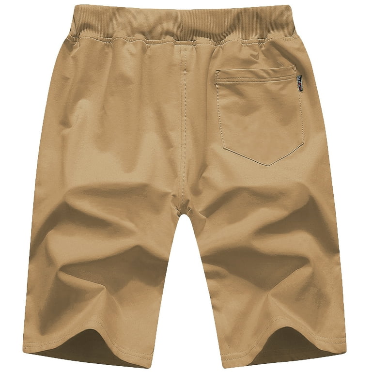 Drawstring on sale khaki shorts