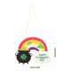 thumbnail image 2 of Happy St. Patrick's Day Doorplate Door Hanging Sign Wood Shamrock Welcome Sign FRCOLOR HaoMX16297564, 2 of 6