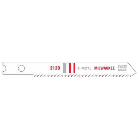 

Milwaukee Tool 2-3/4 18 TPI B-Metal Jig Saw Blade (5 PK)