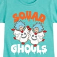 thumbnail image 3 of Dr. Seuss - Squad Ghouls Thing 1 and Thing 2 - Toddler And Youth Girls Short Sleeve Graphic T-Shirt, 3 of 6