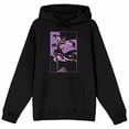 thumbnail image 3 of Men's DC Comic Bok Batman & Batgirl Superheroes Black Graphic Print Hoodie- 3XL, 3 of 5