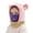 a-Pink164, variant on VNKIDY Boys Girls Hat Kids Winter Balaclava Padded Windproof Hood With Face Mask Drawstring For Cold Weather Outdoor Wear Green