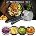 thumbnail image 2 of FANGNISN Stainless Steel Potato Ricer, 15oz Potato Masher Kitchen Tool, Ergonomic Non-Slip Grip, 2 of 6
