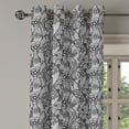thumbnail image 2 of Ambesonne Antique Grommet Curtain, Lace Gothic Pattern, 50" x 72", Grey Black, 2 of 6