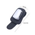 thumbnail image 1 of Car Glasses Holder Automobile Visor Organizer Clip Eyeglasses Hanger with Ticket Card Clamp Multifunctional Making Storage Easy Black, 1 of 9