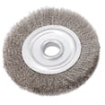 thumbnail image 4 of Brosse à Roue en Fil d'Acier Inoxydable pour Banc Abrasif 4-12 Pouces, 4 of 10