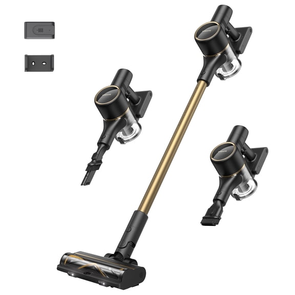 Dreame CleanX W10 Cordless Stick Vacuum, 120AW Strong Suction, 5 Layer Filtration, Celeste LED Illumination, Hard Floor & Carpet Cleaning, 60 Min Battery Life, LED Screen, Versatile Attachments