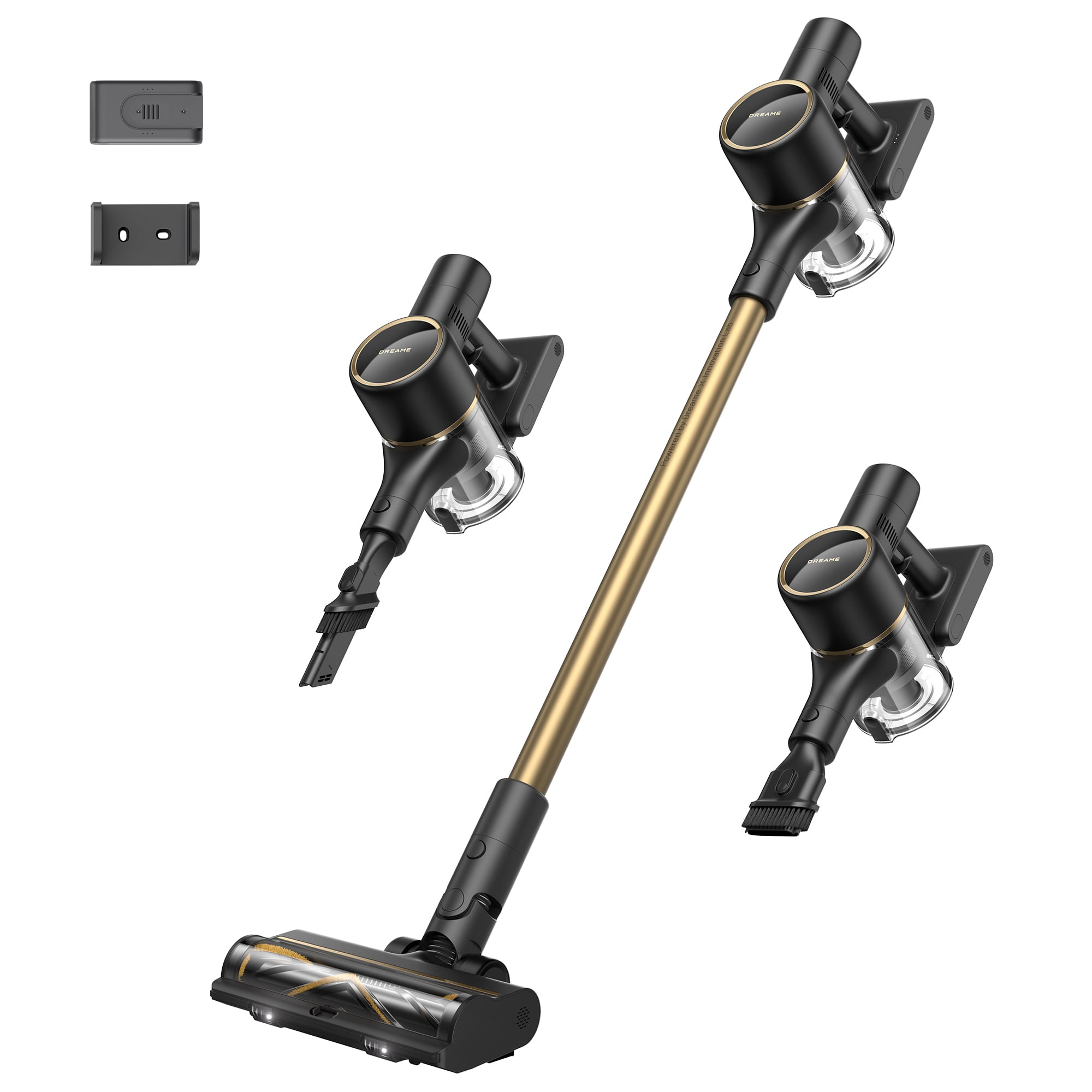 Dreame CleanX W10 Cordless Stick Vacuum, 120AW Strong Suction, 5 Layer Filtration, Celeste LED Illumination, Hard Floor & Carpet Cleaning, 60 Min Battery Life, LED Screen, Versatile Attachments