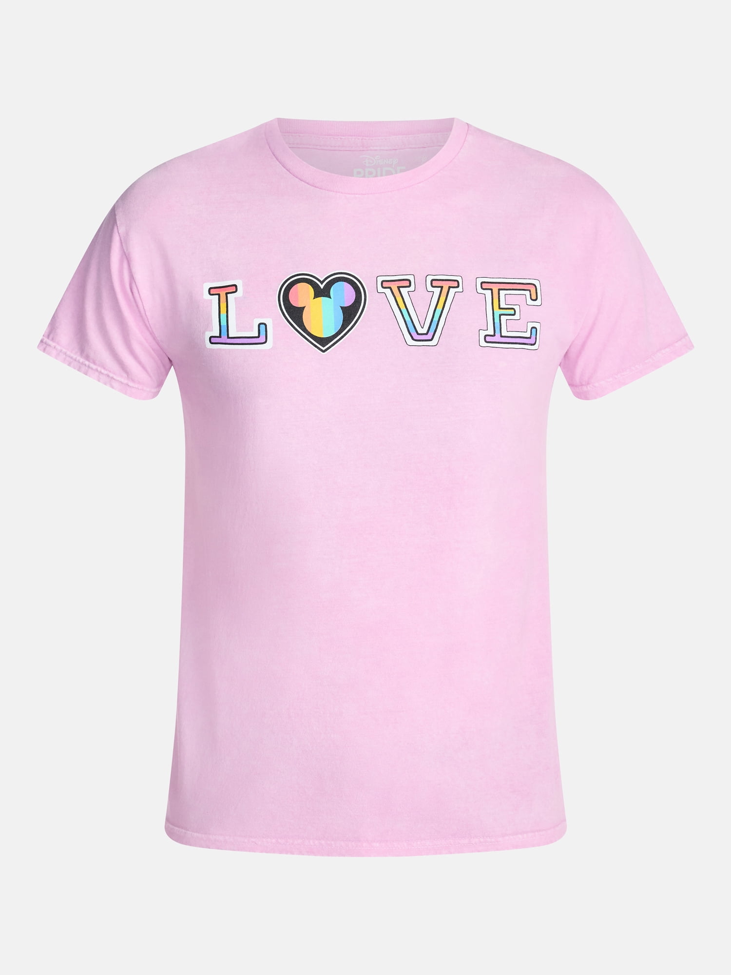 Disney Mickey Mouse Live and Love Men's and Big Men's Tie Dye Tee, Men's Sizes S-3XL